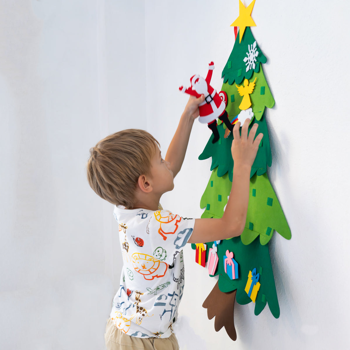 KiddoSpace™ Christmas Tree for Kids (Includes 20+ Decorations)