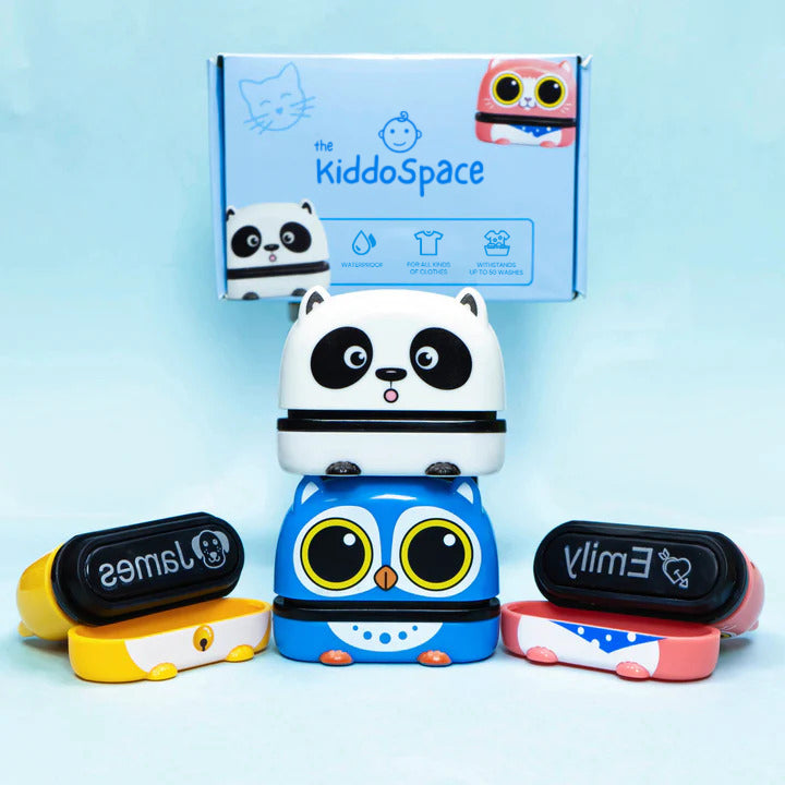 KiddoStamp™ - White ink stamp pack