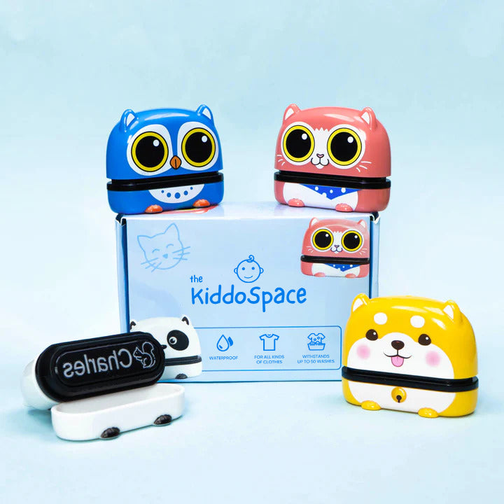 KiddoStamp™ - Customized Name Stamp (White Ink)