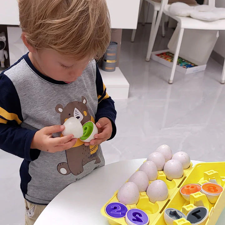 KiddoSpace™ - Geometry Egg Toy