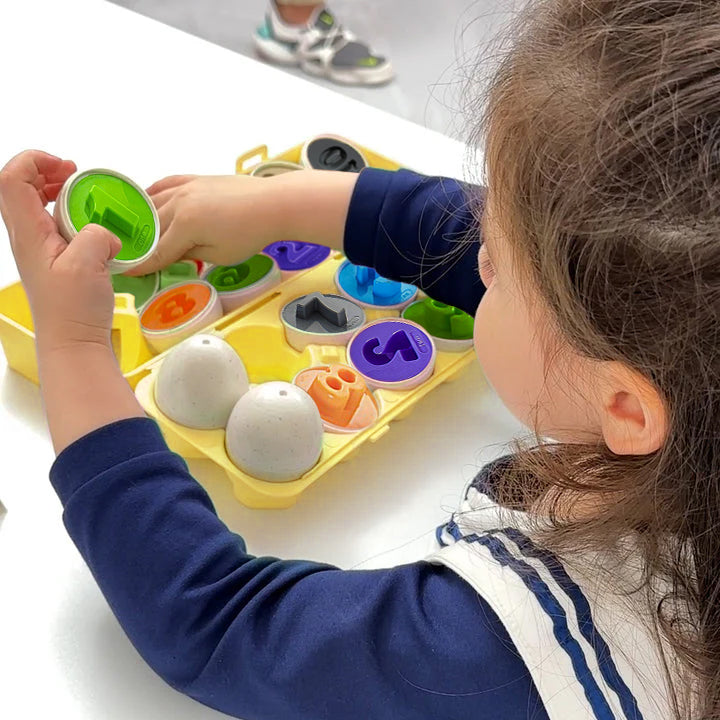 KiddoSpace™ - Geometry Egg Toy